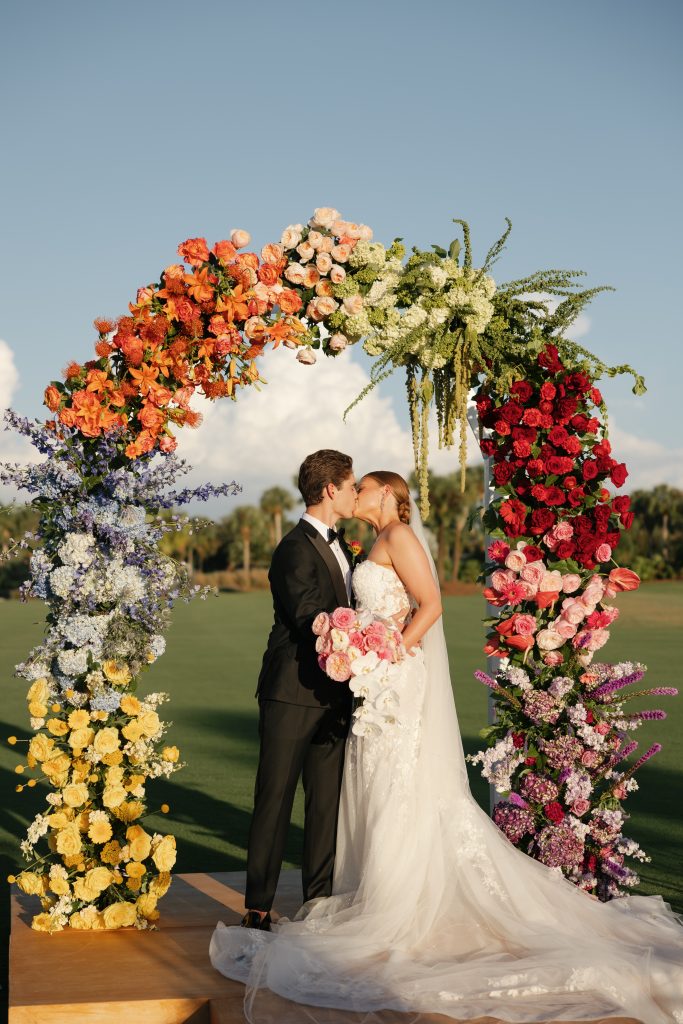 Ceremony at TwinEagles Club, Naples Florida wedding